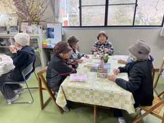 2026年3月22日　ふれあい喫茶の様子